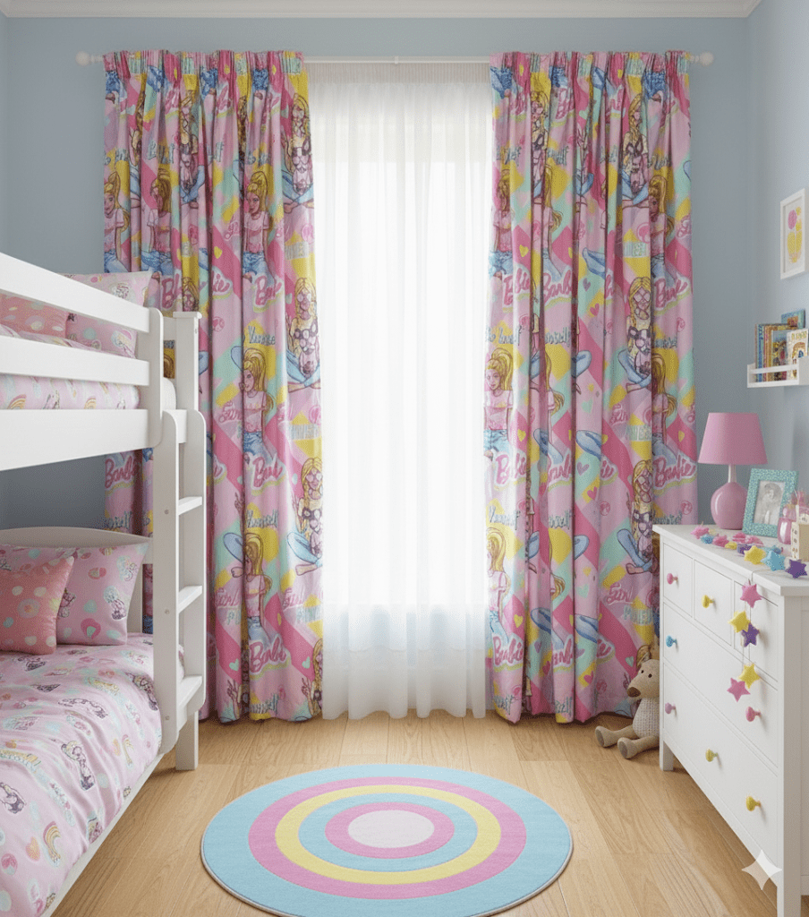 Barbie 2021 Complete Curtain Set