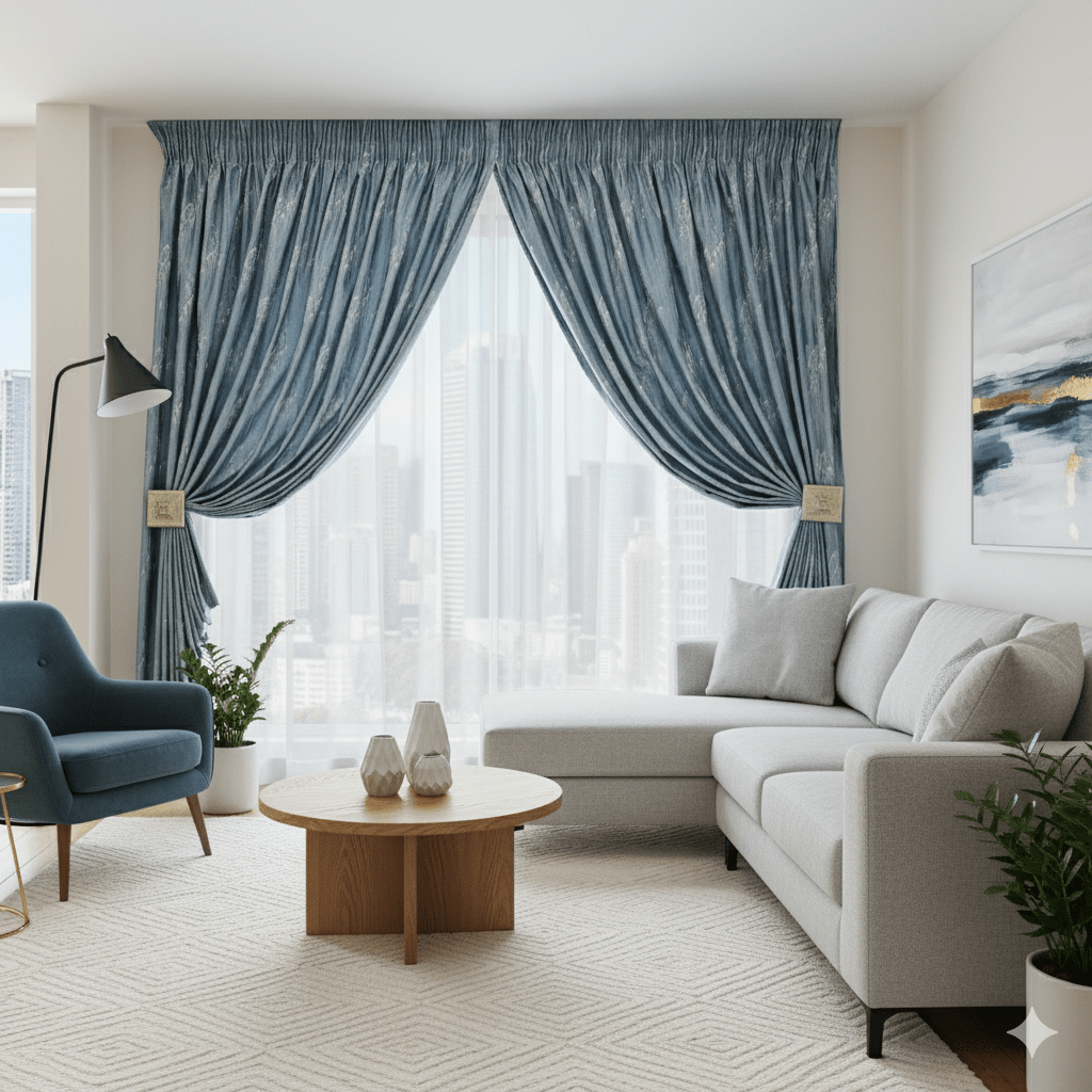 Henley25 D7 Quality Woven - 6 line Tape - Slub Sheer Voile Optional